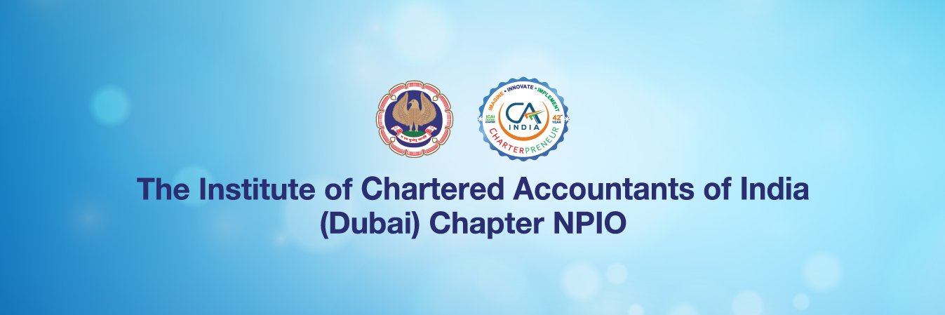 ICAI Dubai Chapter banner