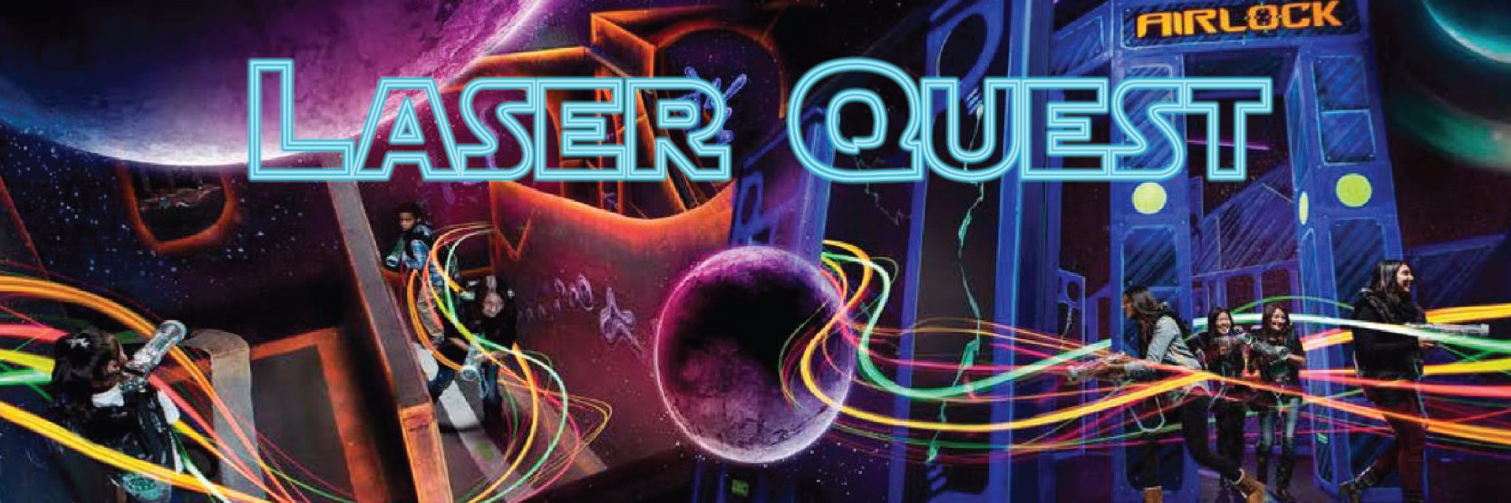 Laser Quest banner