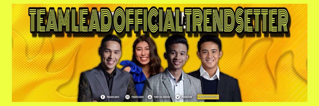 Team LEAD Official Trendsetter banner