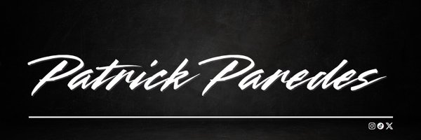 PatrickParedess Profile Banner