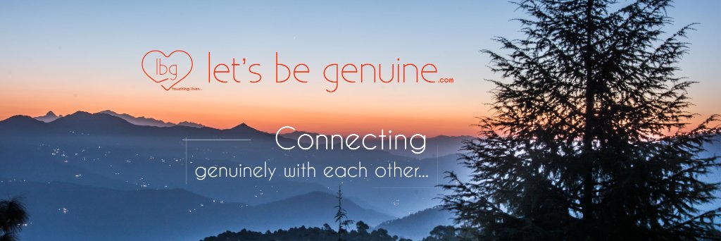 letsbegenuine's profile banner image