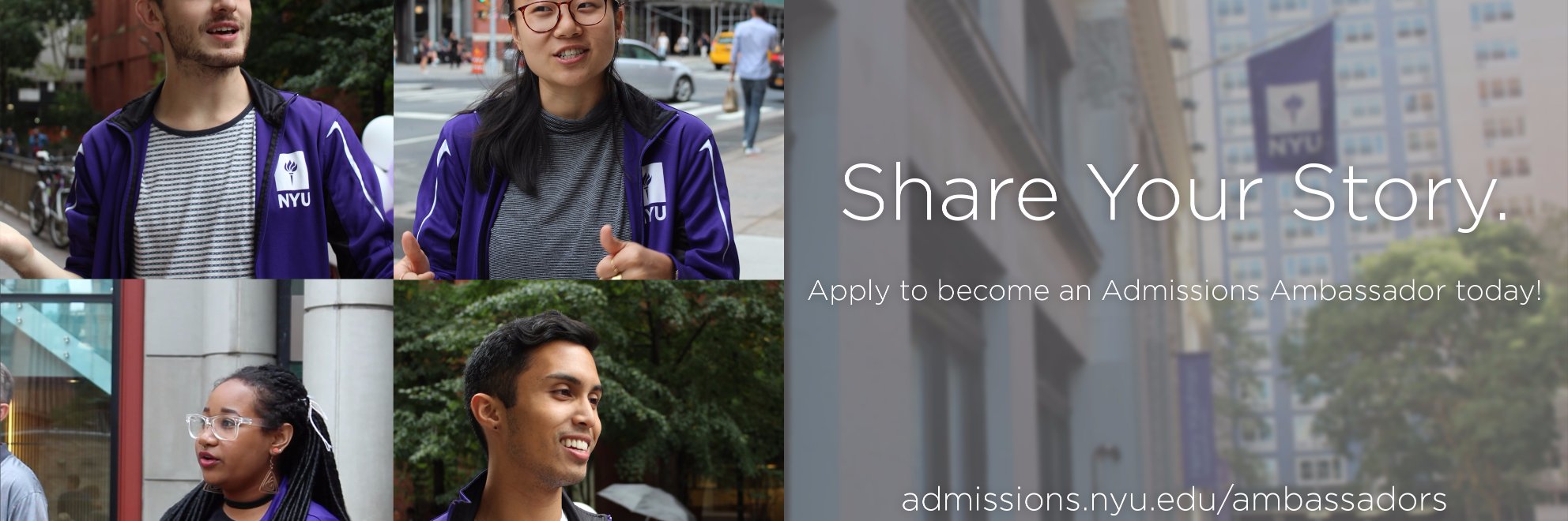 NYUambassadors's profile banner image