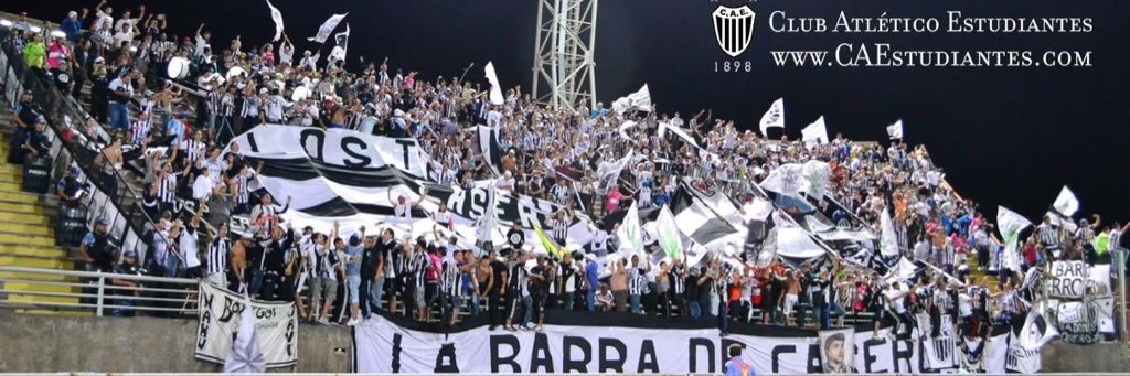 C. A. Estudiantes banner