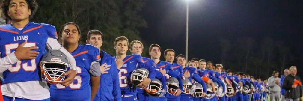 AMHS Football Lions banner