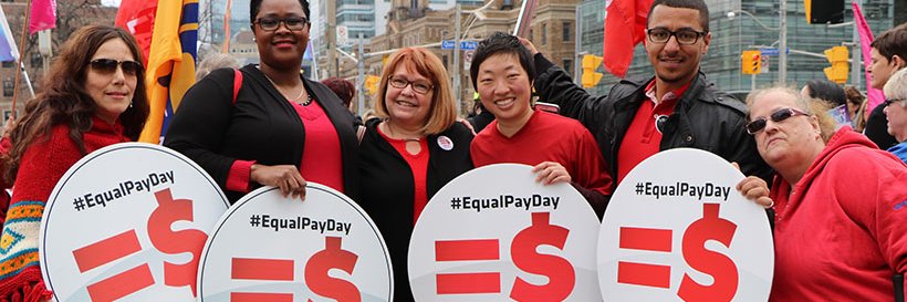 Equal Pay Coalition banner