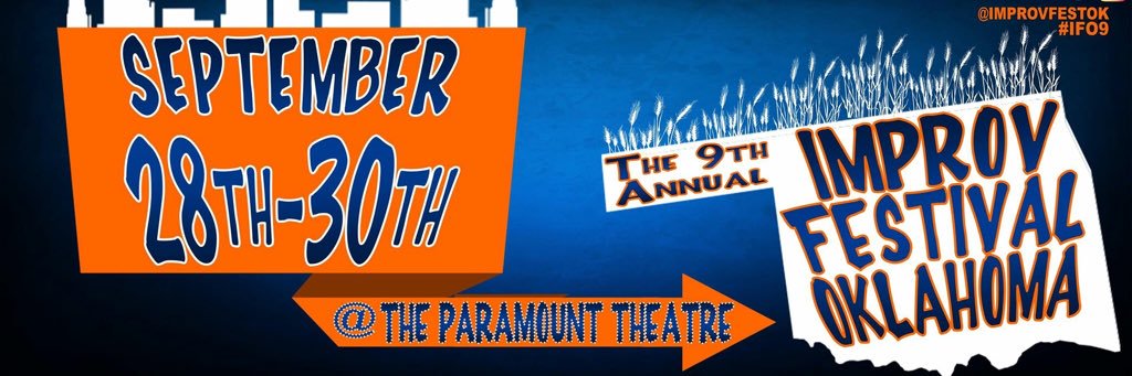Improv Fest Oklahoma banner