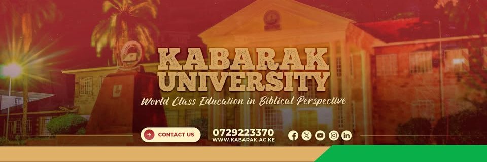 Kabarak University banner