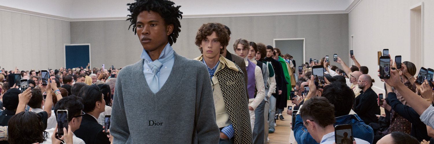 Dior's banner