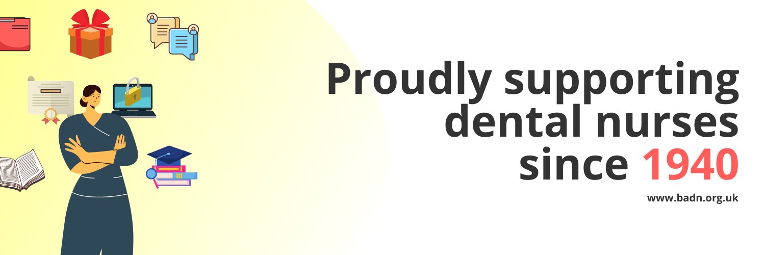 The British Association of Dental Nurses banner
