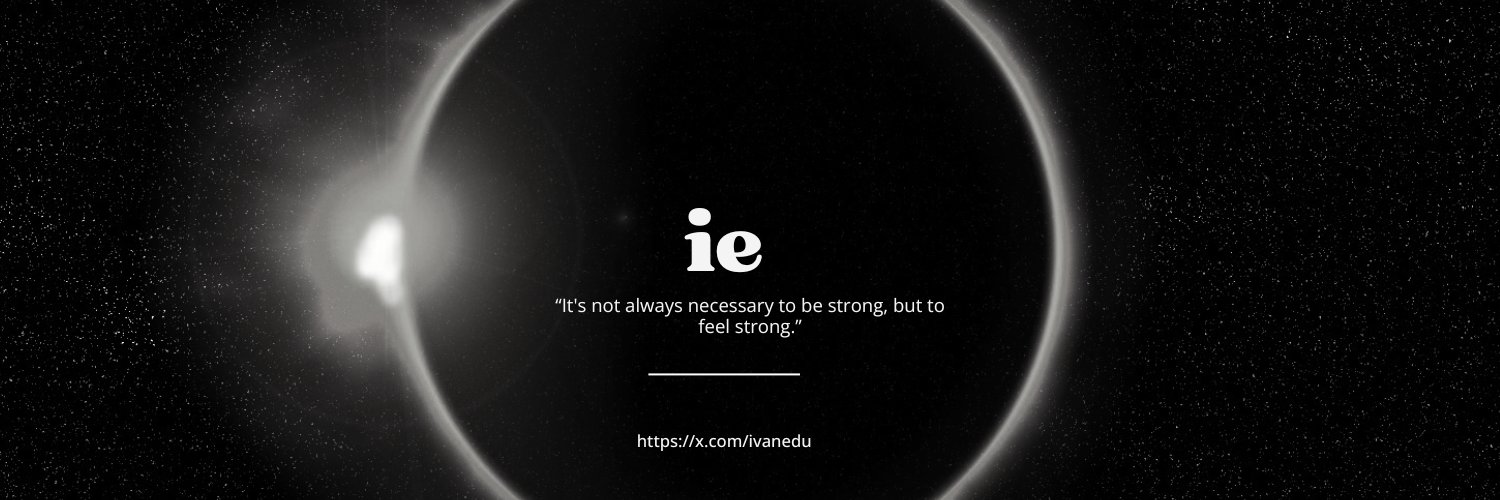 ivanedu's profile banner image