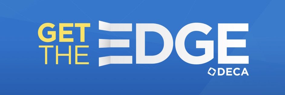 Cedar Ridge HS DECA banner