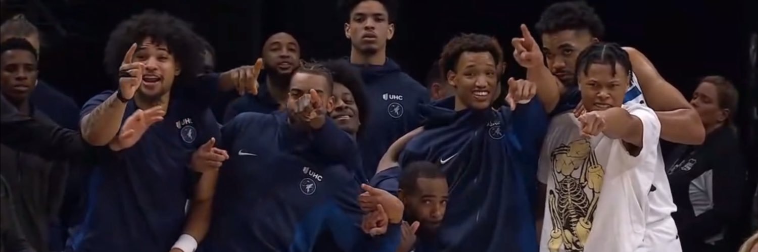 Timberwolves Clips's banner