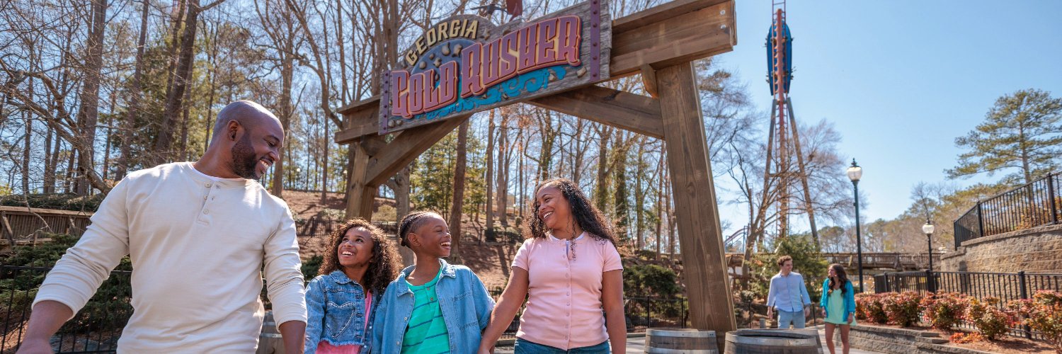 Six Flags Over Georgia banner