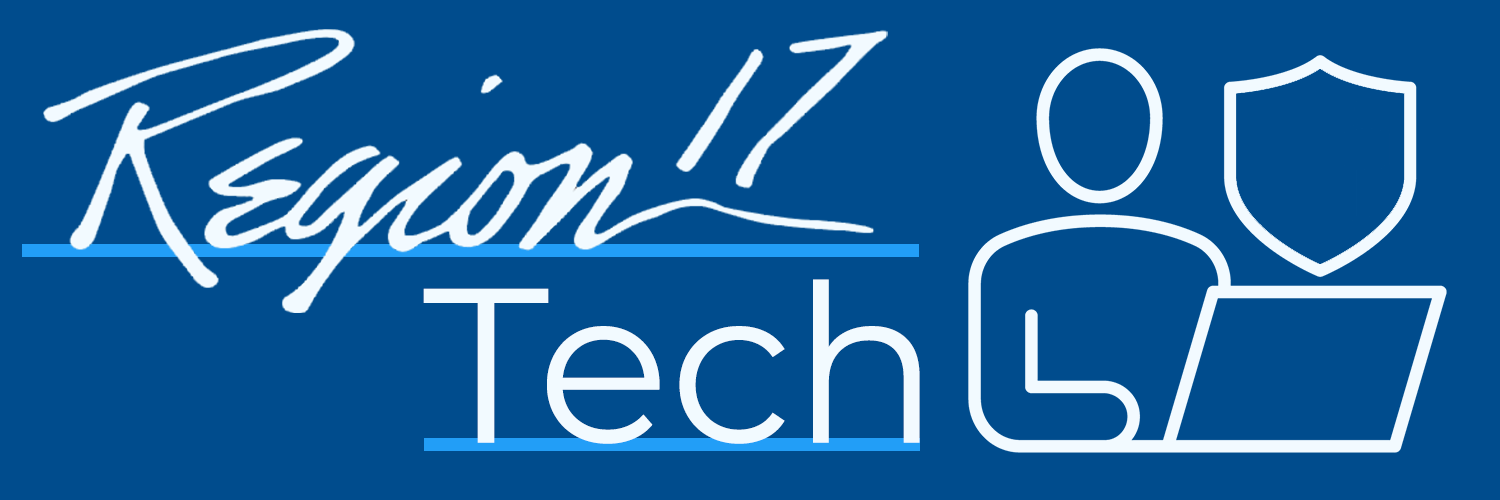 Region 17 Technology banner