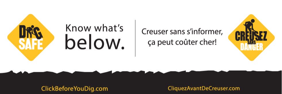 Dig Safe Canada banner