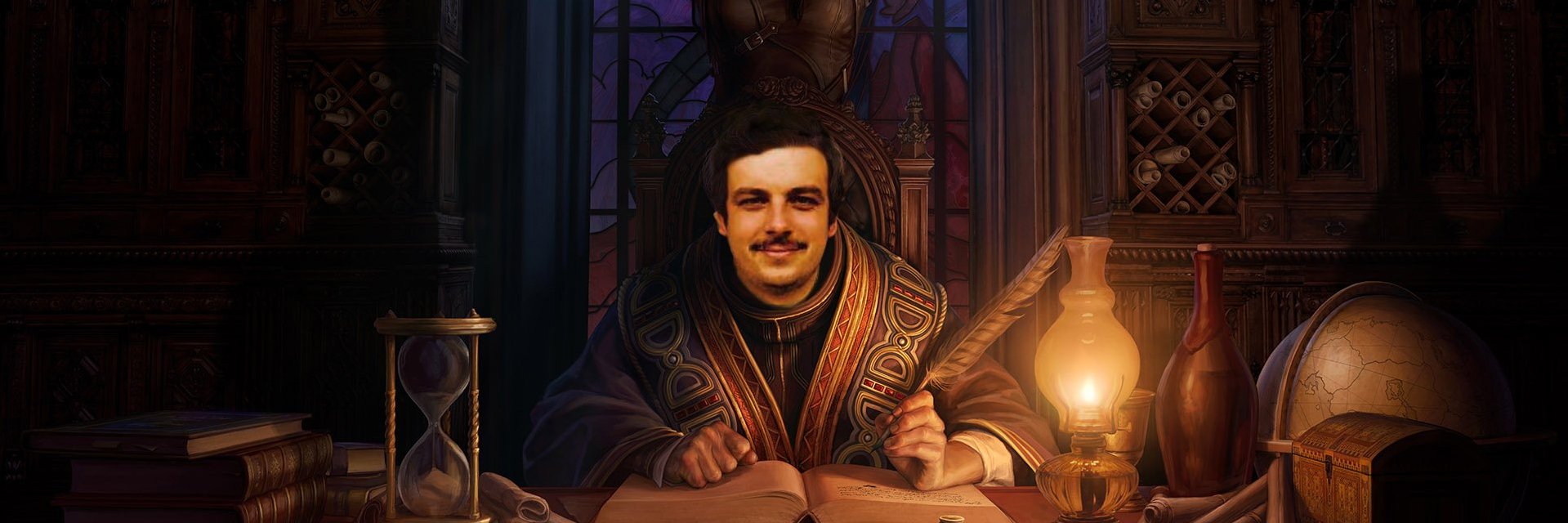 Dominic Davies banner