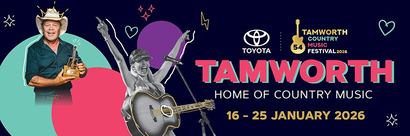 Tamworth Country Music Festival banner