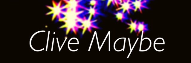 CliveMaybe's profile banner image
