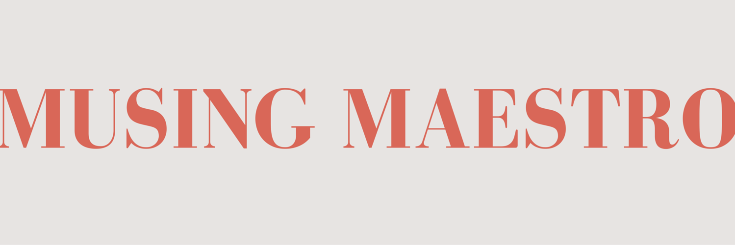 musingmaestro's profile banner image