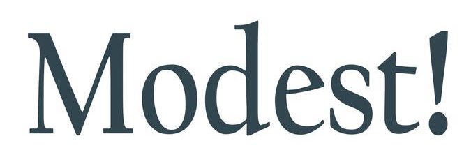 Modest! Management banner