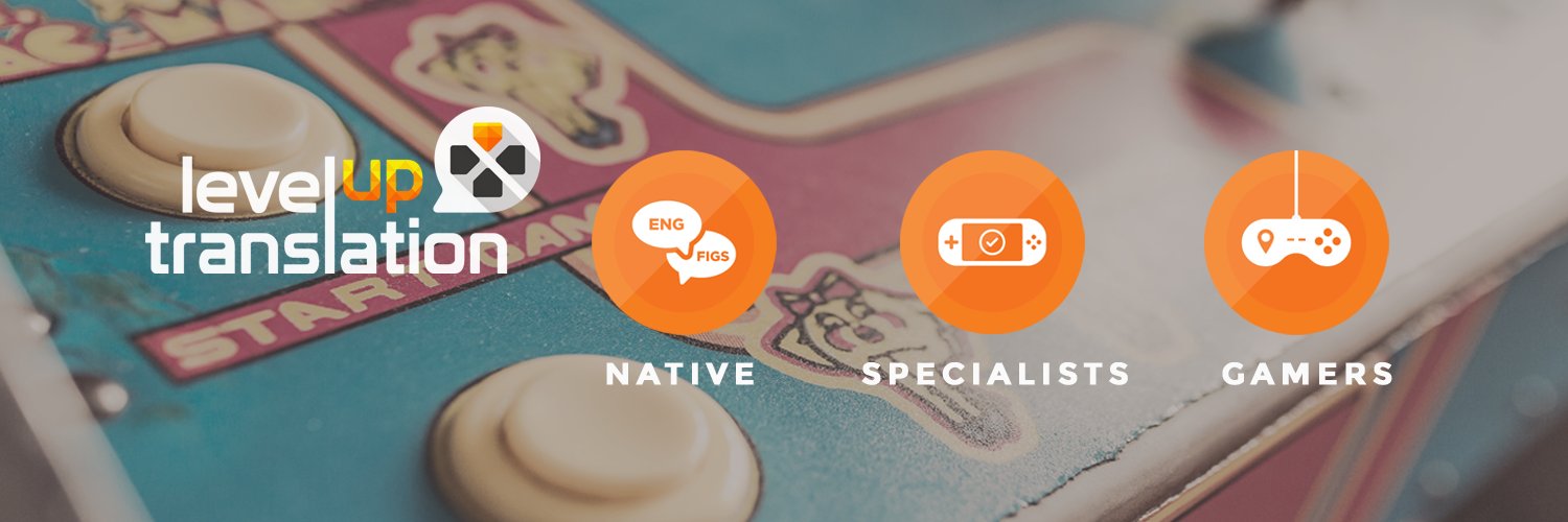 Level Up Translation - Game localization services banner
