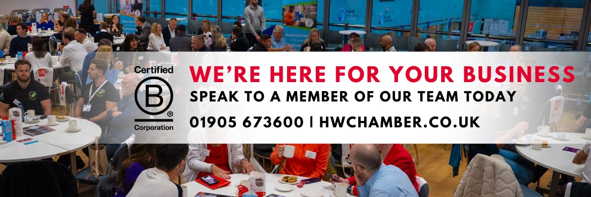 Herefordshire & Worcestershire Chamber of Commerce banner