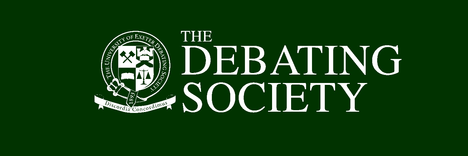 Exeter Debating Society banner