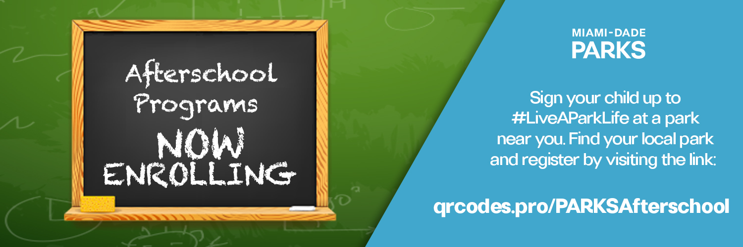 Miami-Dade County Parks banner