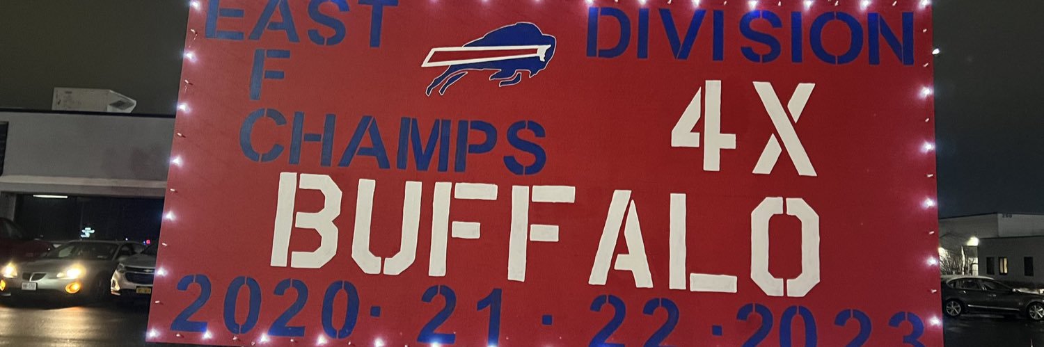 The #BillsMafia's banner