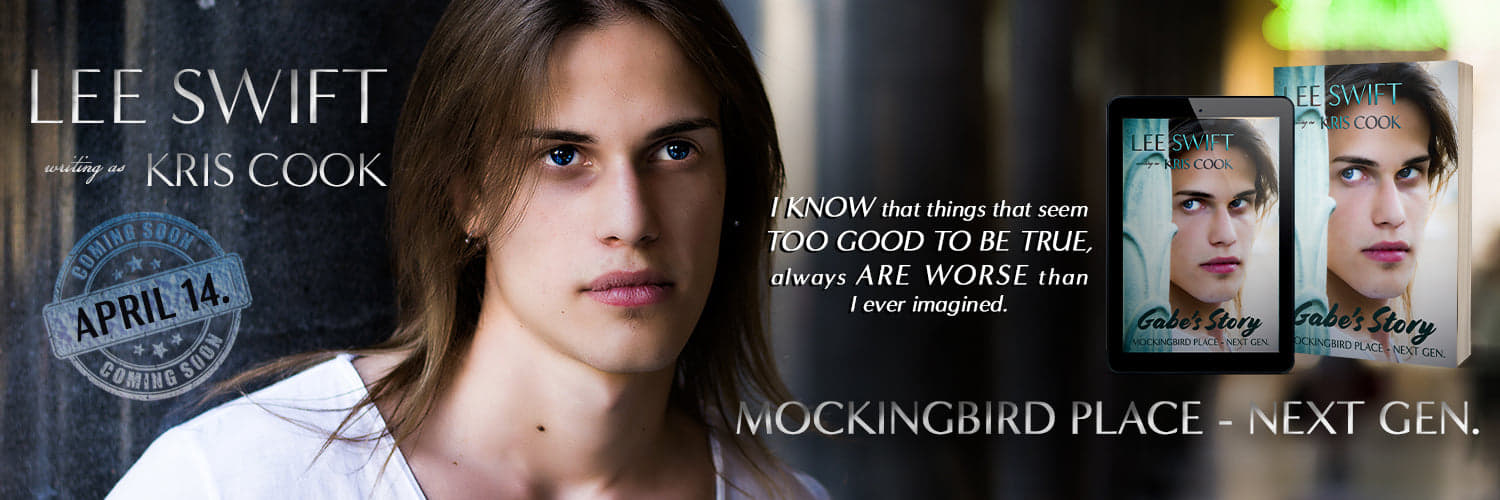 Lee Swift writing as Kris Cook banner