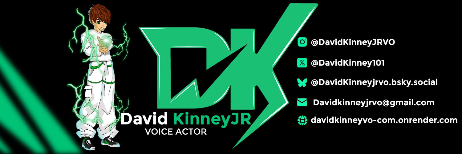 DavidKinneyJr🎙VO banner