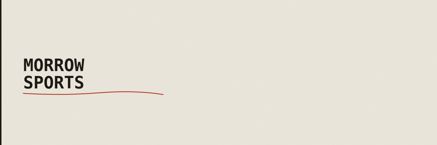 MorrowSports's profile banner image