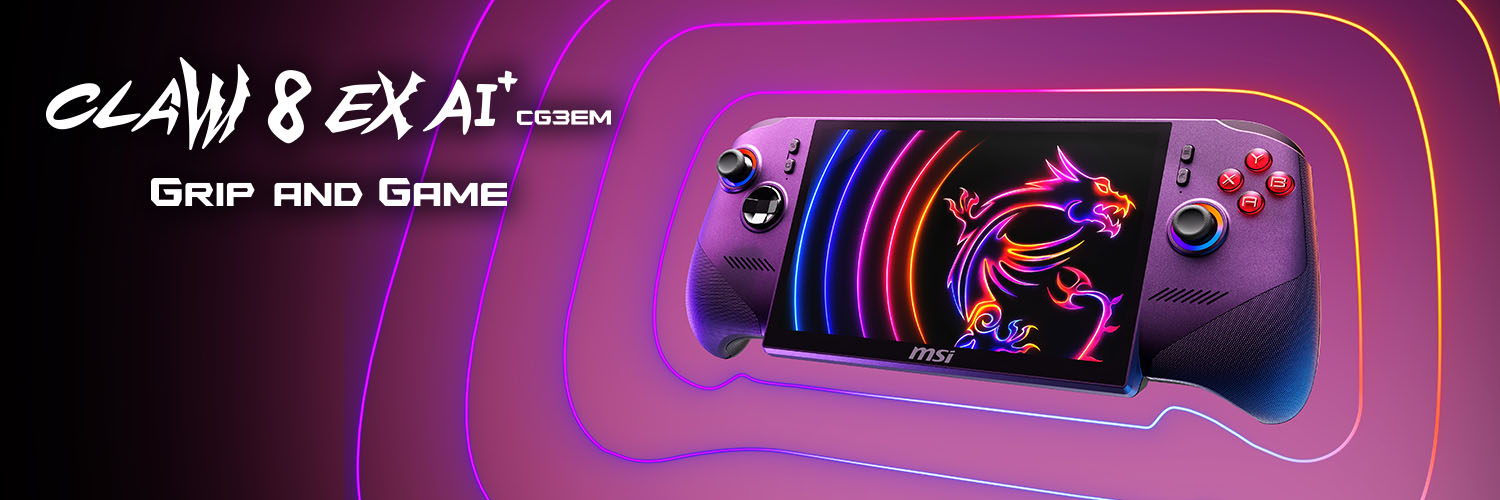 MSI Gaming banner