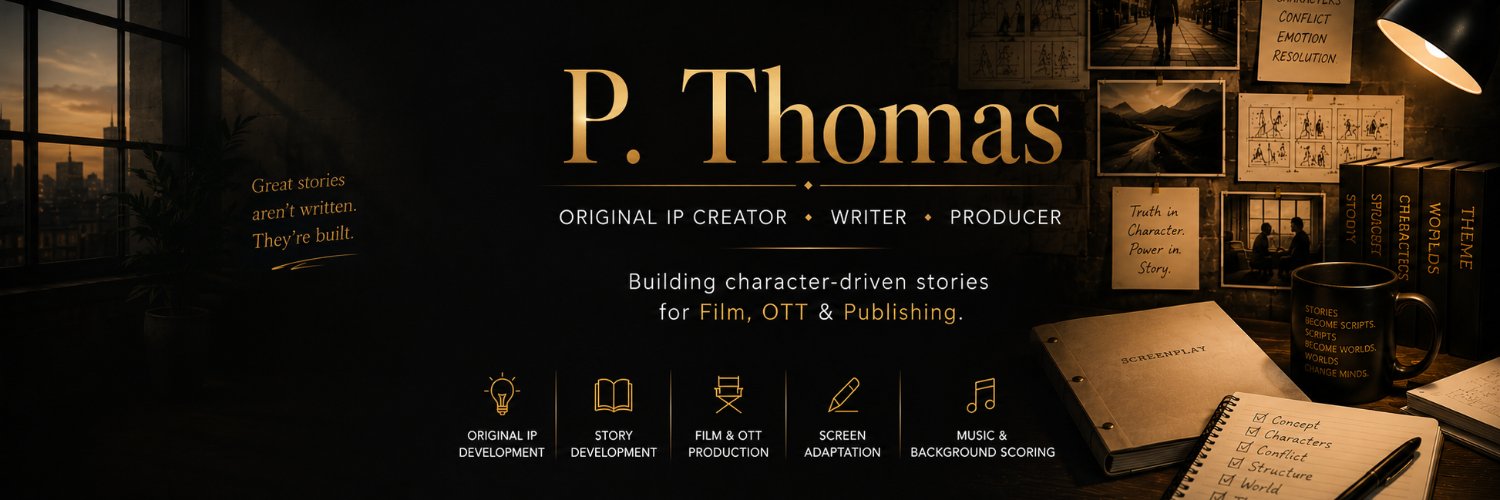 ScreenwriterPVT's profile banner image