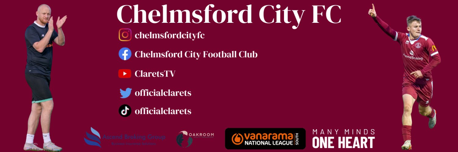Chelmsford City FC Profile Banner