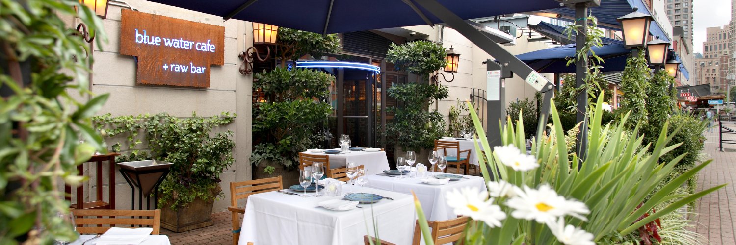 Blue Water Cafe banner