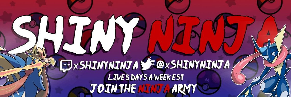 xShinyNinja's profile banner image