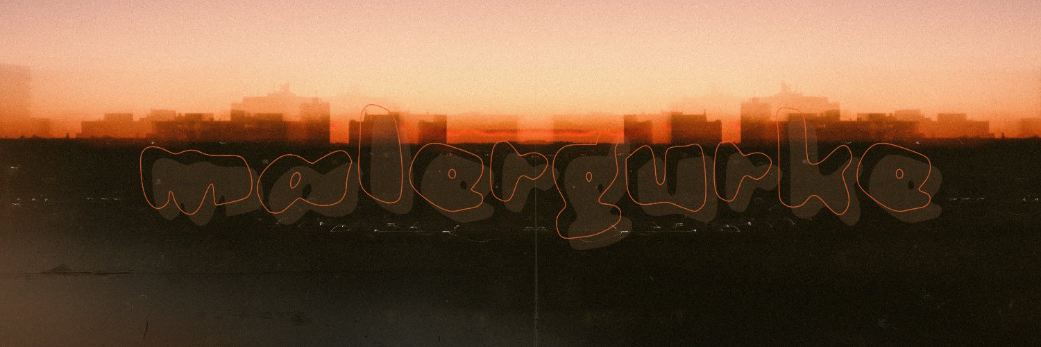 malergurke's profile banner image