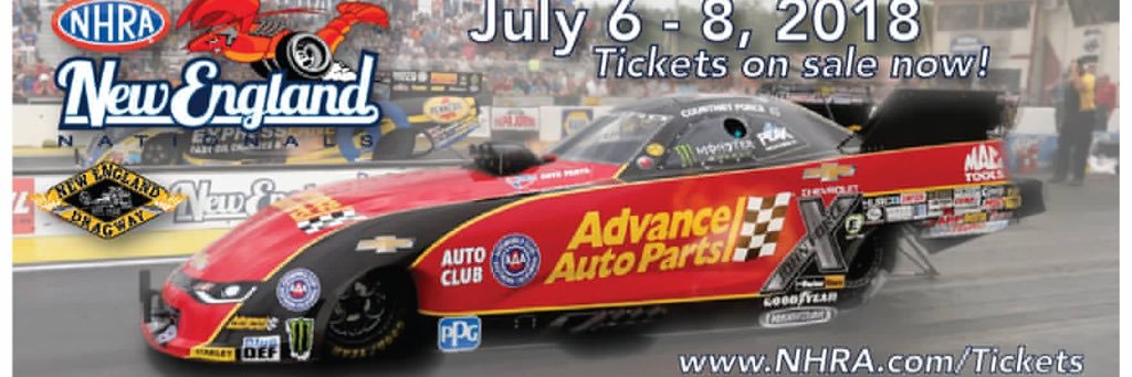New England Dragway banner