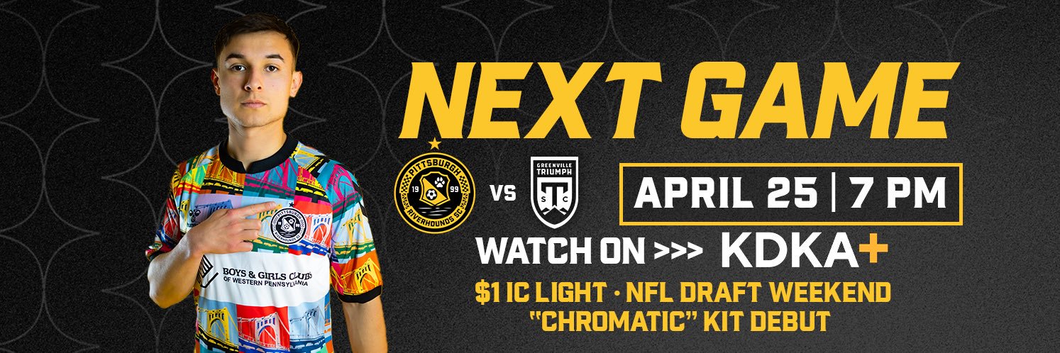 Pittsburgh Riverhounds SC banner