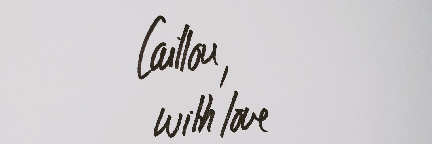 Caillou banner