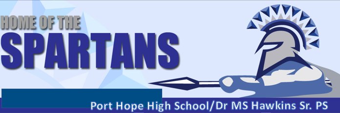 PHHS (Port Hope HS) banner