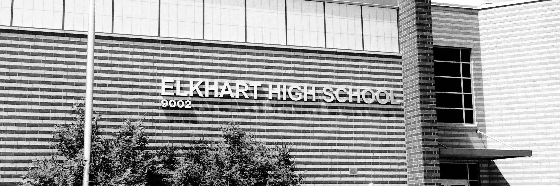 Elkhart High School banner