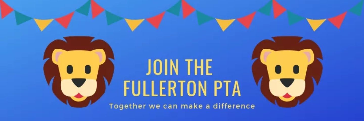 Fullerton School PTA banner