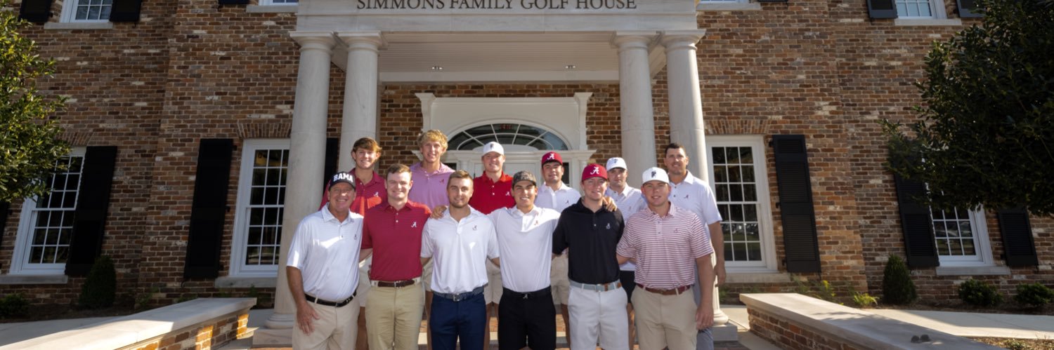 Alabama Men's Golf's banner