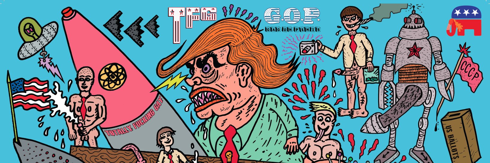 Totally Fucking Gay banner