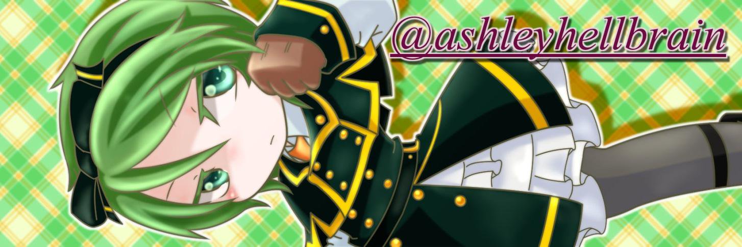 ashleyhellbrain's profile banner image
