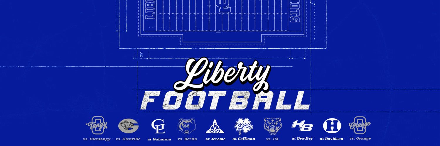 Liberty Football's banner
