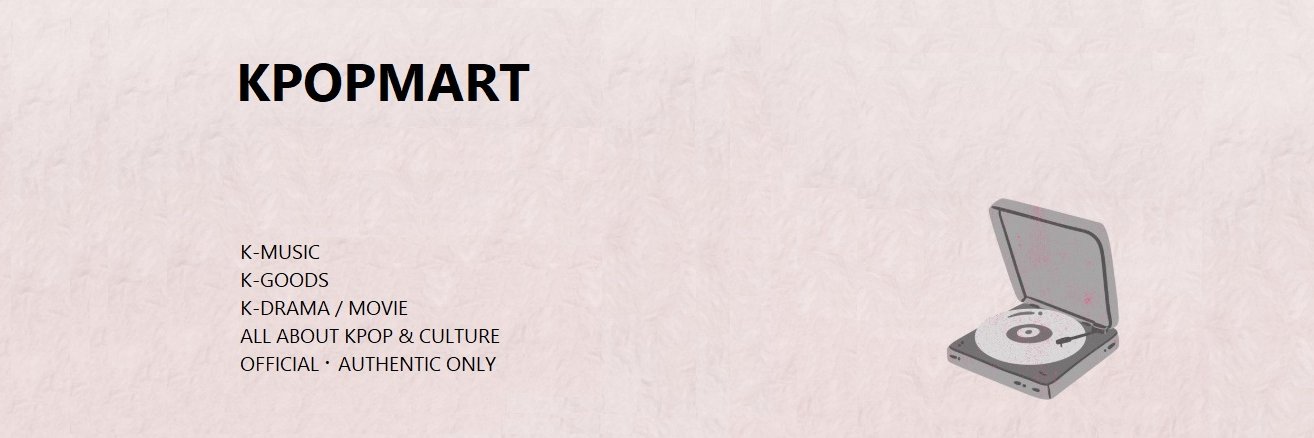 kpopmart's profile banner image