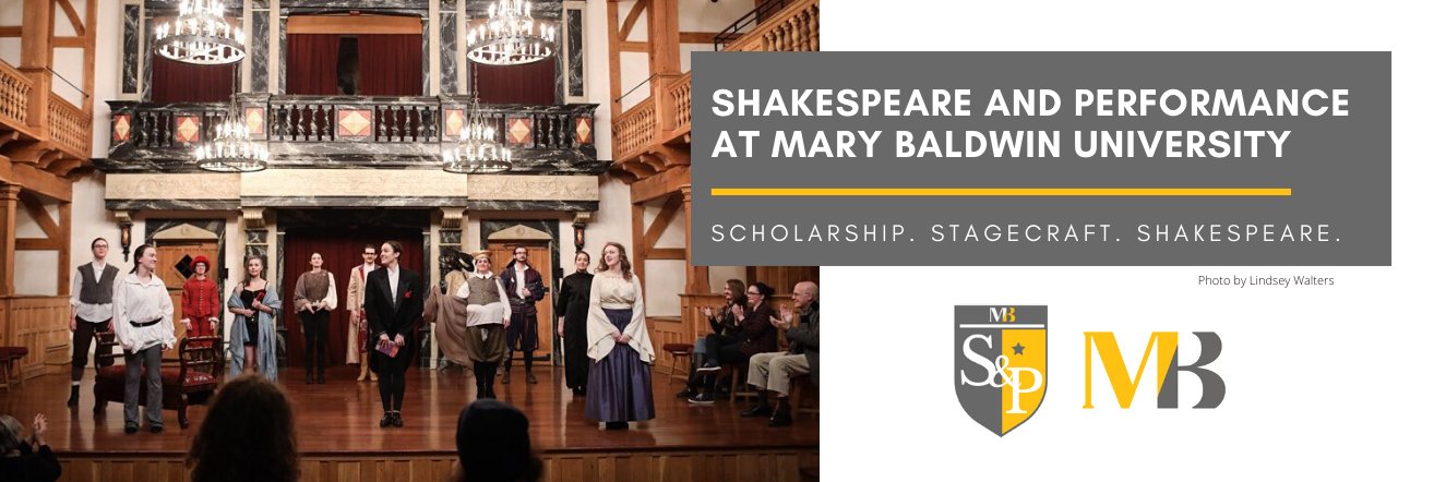MBU Shakespeare and Performance banner